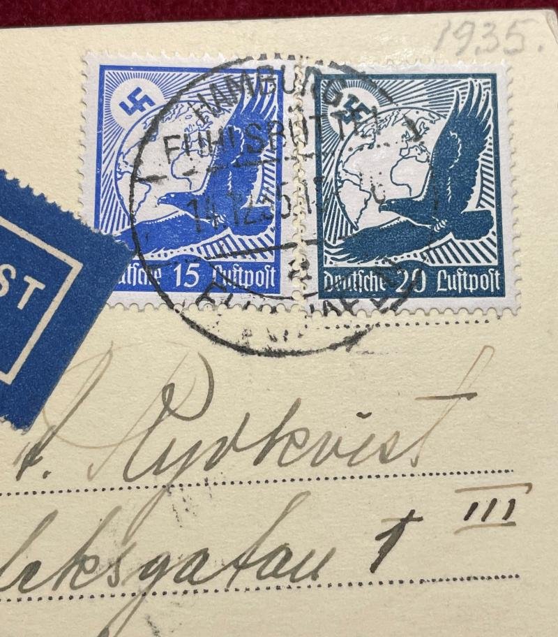 3rd Reich Postkarte Schnellverkehrsflugzeug Ju 52/3 m — image 3