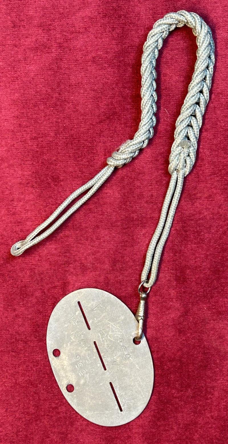 3rd Reich Erkennungsmarke Pionier Ers. Bataillon 5 — image 2