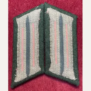 3rd Reich Wehrmacht Kragenspiegel für Mannschaften der Artillerie