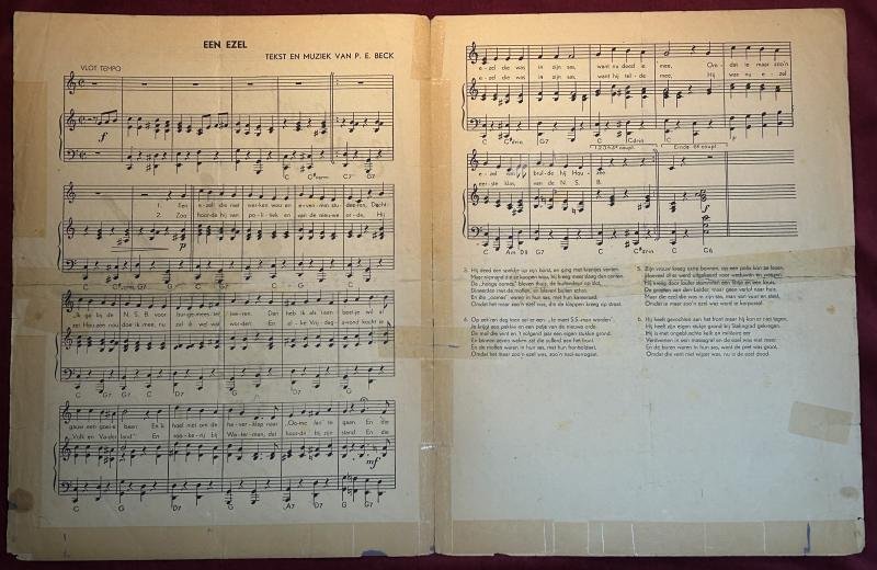 Nederland Bevrijdingsmuziek 1945 'Een ezel die niet werken wou' — image 2