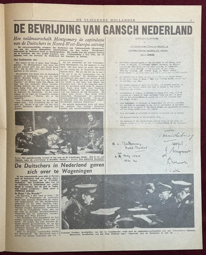 Nederland De Vliegen Hollander - Duitschland Capituleert — image 4