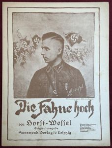 3rd Reich Blattmusic 'Die Fahne Hoch' vom Horst-Wessel