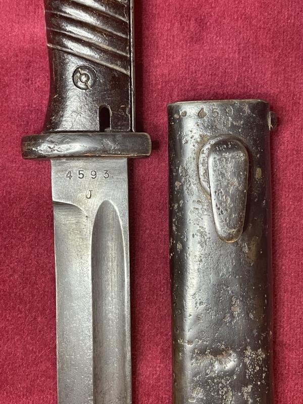 3rd Reich K98 bayonet marked COF44 (matching numbers) — image 3
