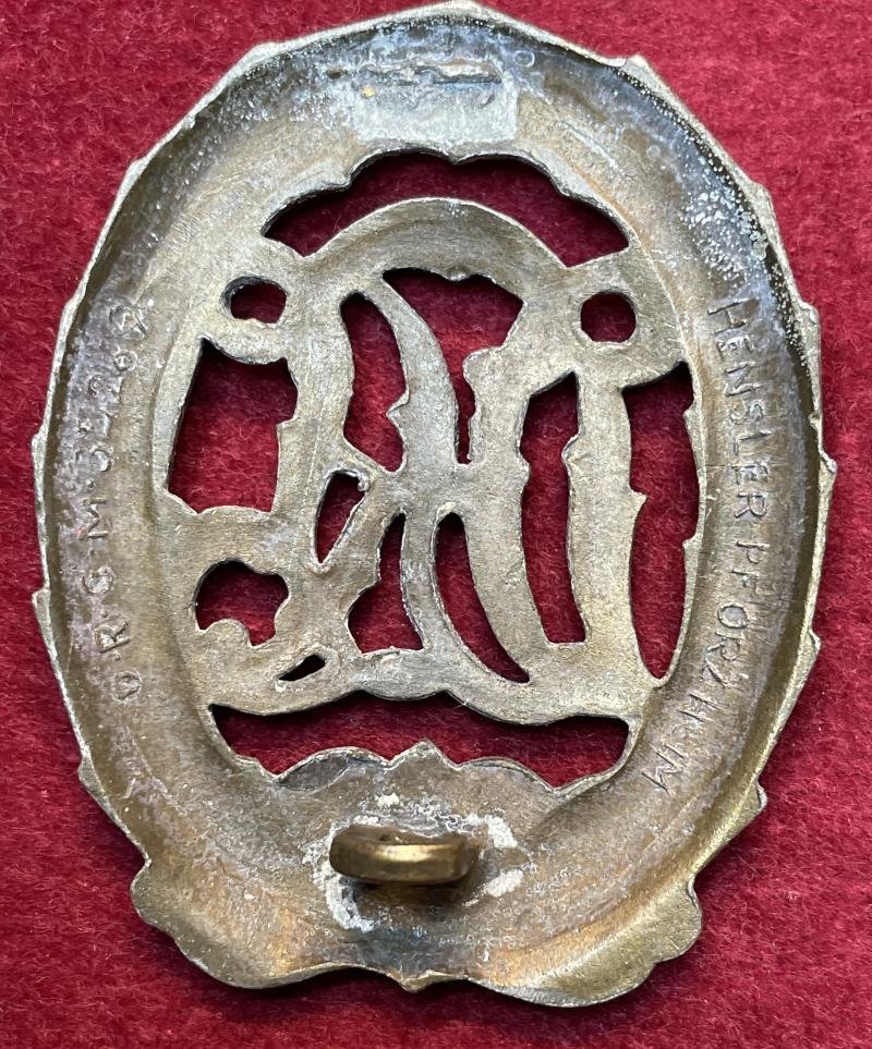 3rd Reich DRL Bronze Sportabzeichen (Hensler) — image 2