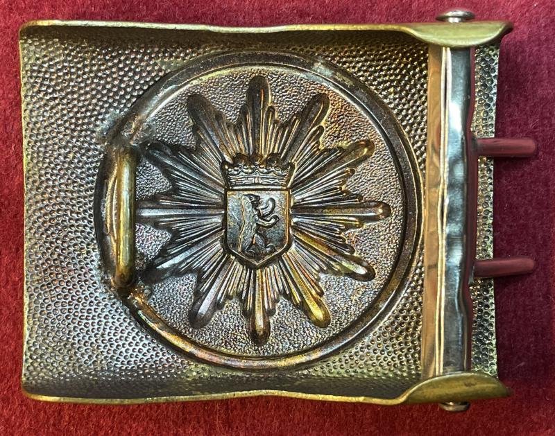 BRD Polizei Koppelschloss Berliner Polizei — image 2