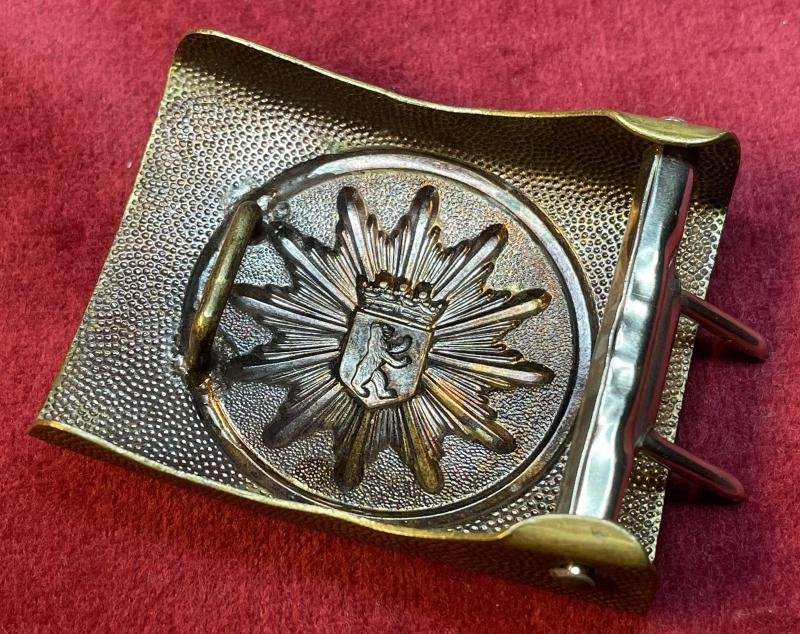 BRD Polizei Koppelschloss Berliner Polizei — image 3