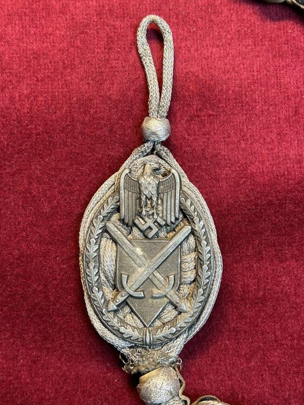 3rd Reich Wehrmacht Heer Schützenschnur der Infanterie 1. Stufe — image 2