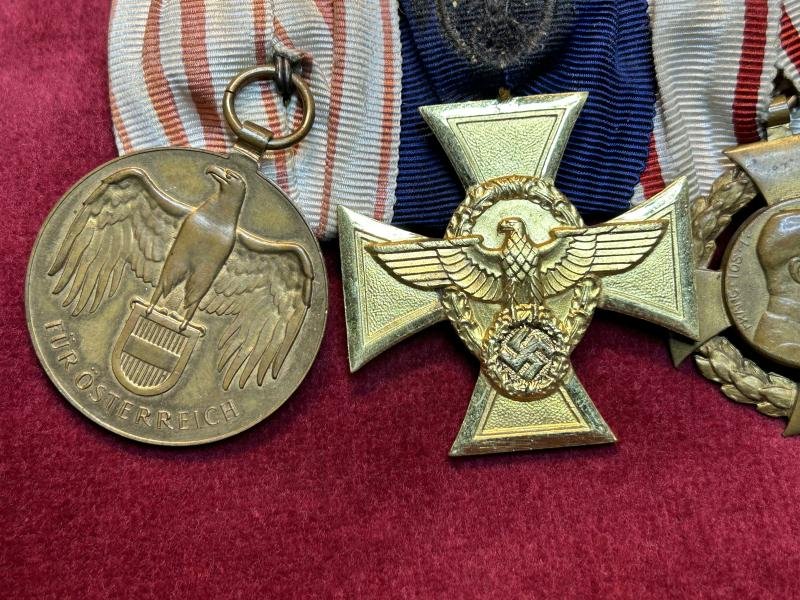 3rd Reich Ordensspange 3 medaillen — image 4