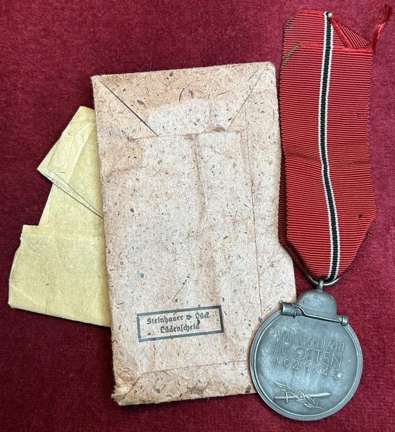 3rd Reich Winterschlacht im Osten - Ostmedaille (4) mit Tüte — image 2