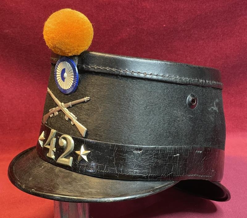 Swiss Landsturm Füsillier Tschako Ord.1898 (Luzern) — image 3