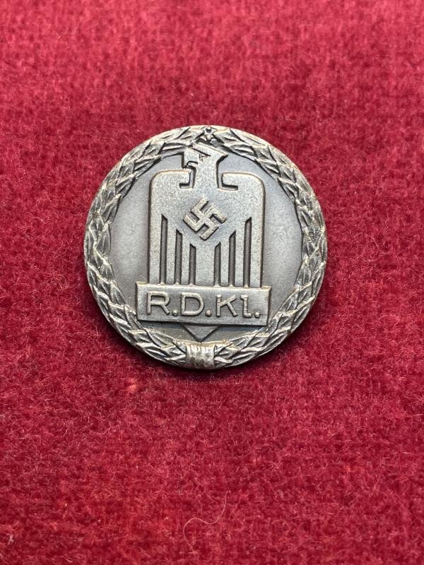 3rd Reich RDKL Silberne Ehrennadel für 15 jährige Mitgliedschaft — image 3