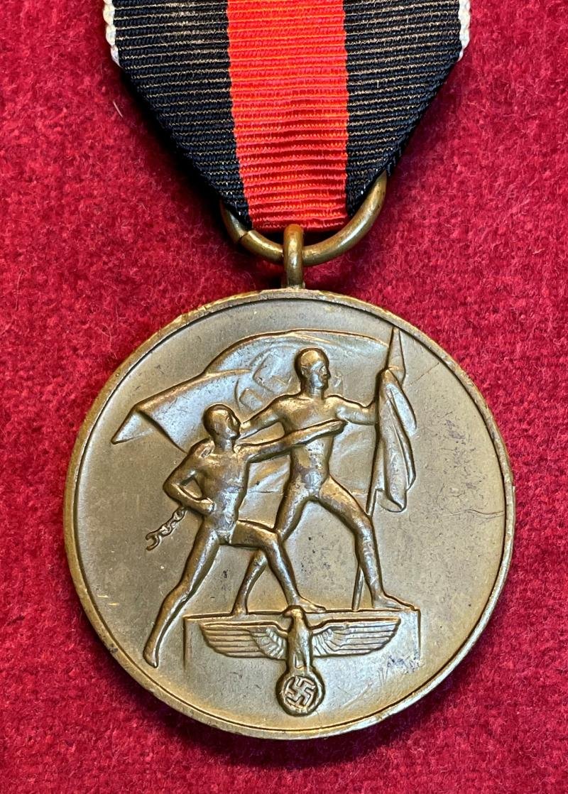 3rd Reich Anschluss Sudetenland Medaille — image 3