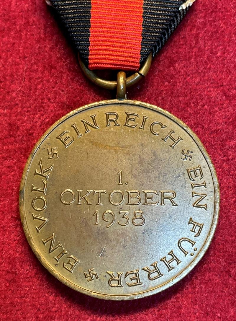 3rd Reich Anschluss Sudetenland Medaille — image 4