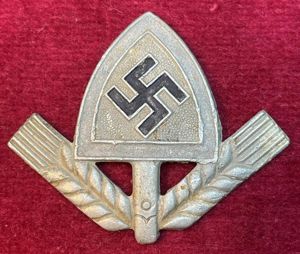 3rd Reich Mützenabzeichen für RAD-Männschaften (Adolf Baumeister)