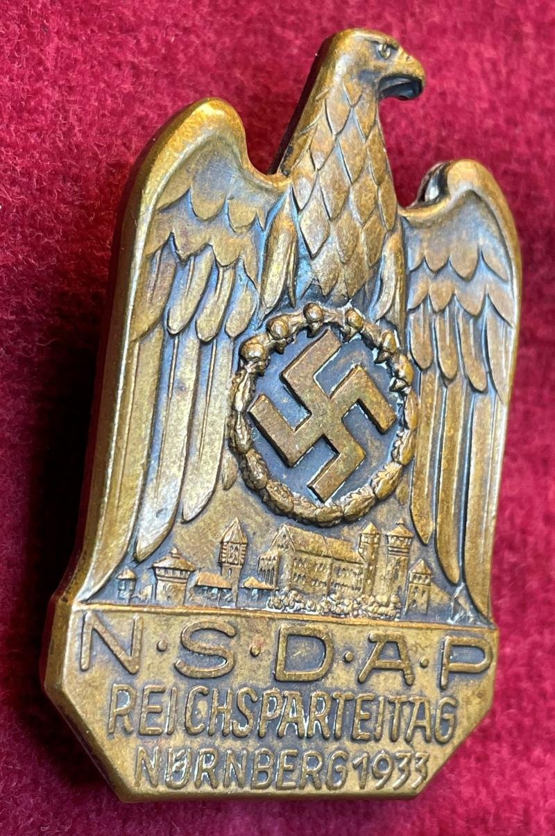3rd Reich NSDAP Reichsparteitag 1933 abzeichen — image 3