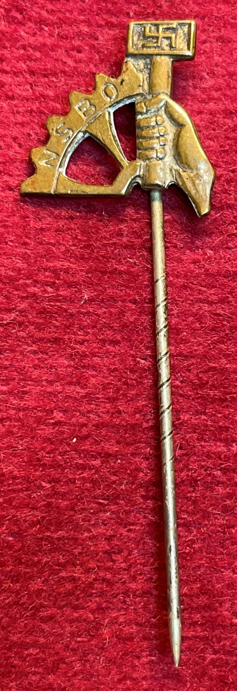 3rd Reich NSBO Mitgliedsabzeichen 3. Form — image 5