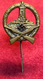 3rd Reich DRKB Schießauszeichnung in Bronze 2. Form