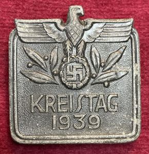 3rd Reich NSDAP Kreistag 1939