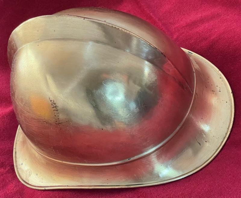 Bayerische Feuerwehr messing helmet (1908) — image 5