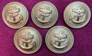 3rd Reich Kriegsmarine Knöpfe (C.Th.Dicke)