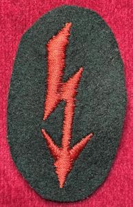 3rd Reich Wehrmacht Funker Artillerie ärmelabzeichen
