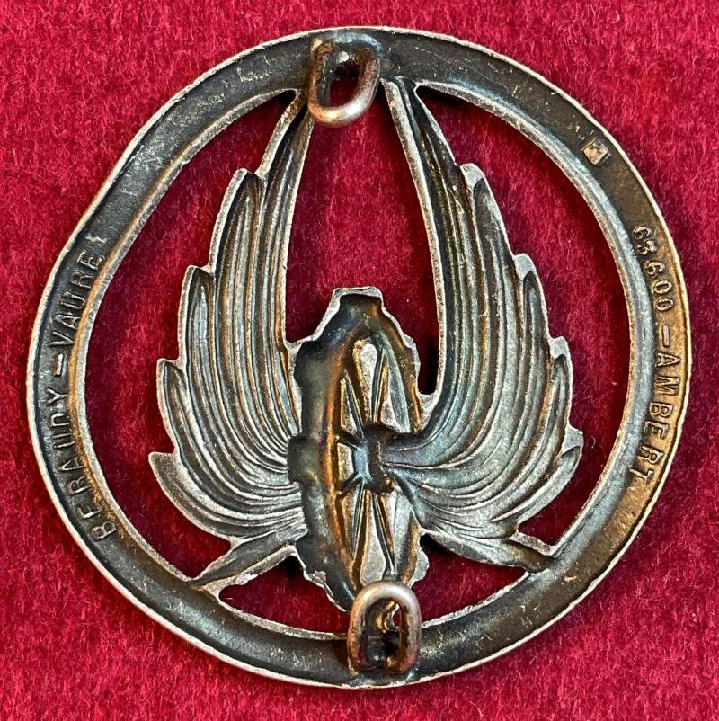 France Armée Insigne de béret du train — image 2