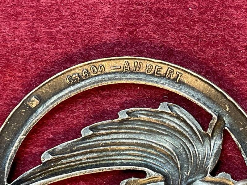 France Armée Insigne de béret du train — image 3