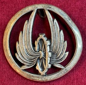France Armée Insigne de béret du train