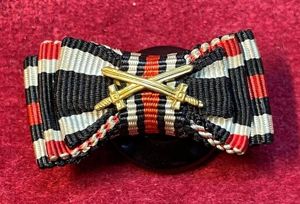 3rd Reich Knopfloch orden mit auflage