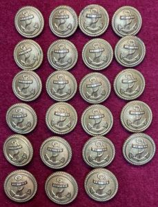 3rd Reich Kriegsmarine Knöpfen Assmann & Söhne