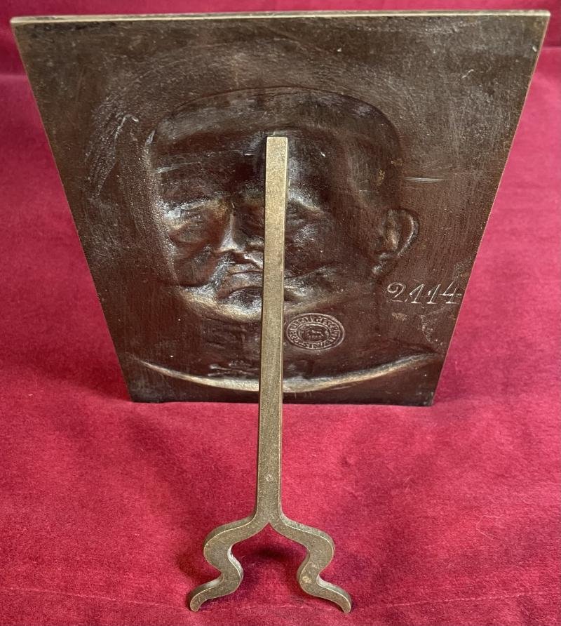 Deutsche Reich Patriotischer Reliefplatte Hindenburg (St.W.) — image 3