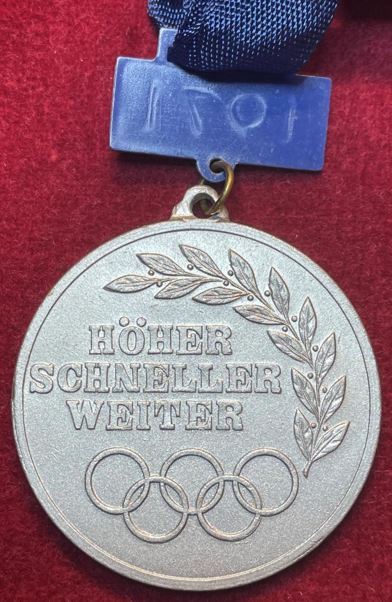 DDR Kindermedaille Höher Schneller Weiter 1971 — image 4
