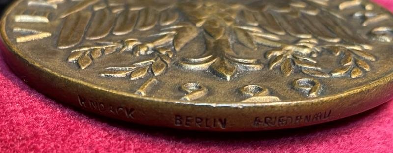 Deutsche Reich Auszeichnungsmedaille 'Ehrenpreis des Reichspräsidenten' in Bronze 1929 — image 3