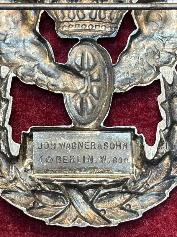 Kaiserreich Erinnerungszeichen der hessischen Staatseisenbahn 25 Jahre — image 3