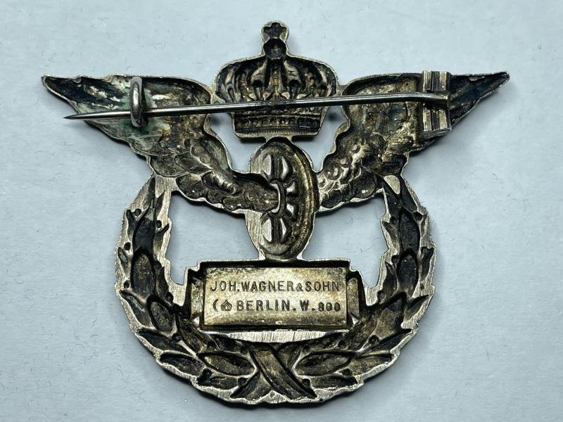 Kaiserreich Erinnerungszeichen der hessischen Staatseisenbahn 40 Jahr — image 2