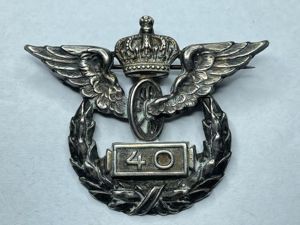 Kaiserreich Erinnerungszeichen der hessischen Staatseisenbahn 40 Jahr