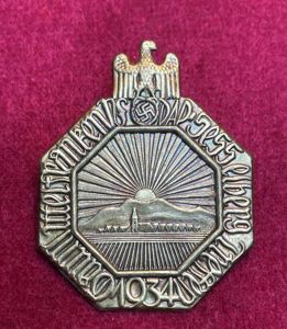 3rd Reich NSDAP Gau Mittelfranken Hesselberg 1933