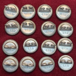 3rd Reich uniform knopf (18 MM) - C.T.D.