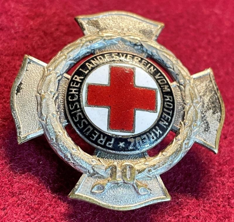 Preussen Ehrenzeichen des Landesvereins vom Roten Kreuz 10 Jahre — image 2