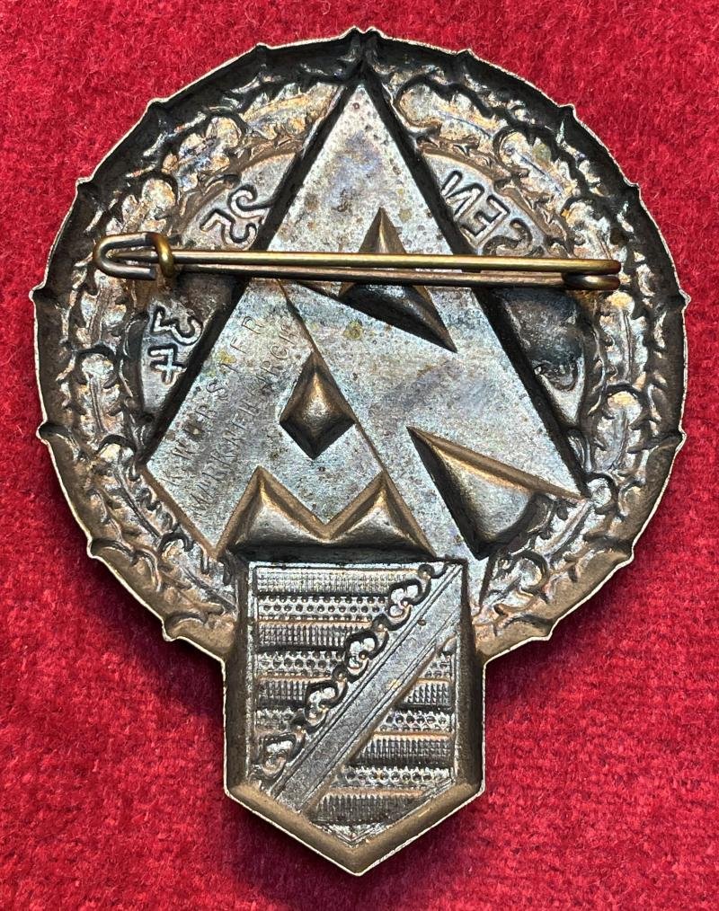3rd Reich SA Sachsen 25 März 1934 abzeichen — image 2