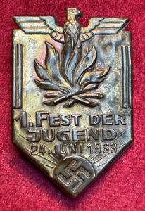 3rd Reich 1. Fest der Jugend 24. Juni 1933