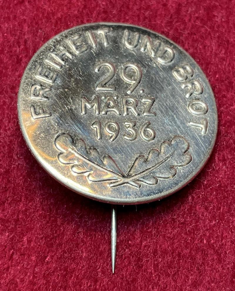 3rd Reich WhW Freiheit und Brot, 29 Märch 1936 — image 3