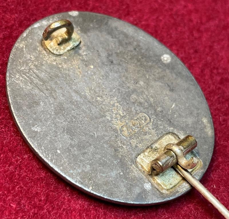 3rd Reich Verwundetenabzeichen in Silber 107 (entnazifiziert) — image 4