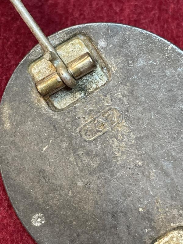 3rd Reich Verwundetenabzeichen in Silber 107 (entnazifiziert) — image 5