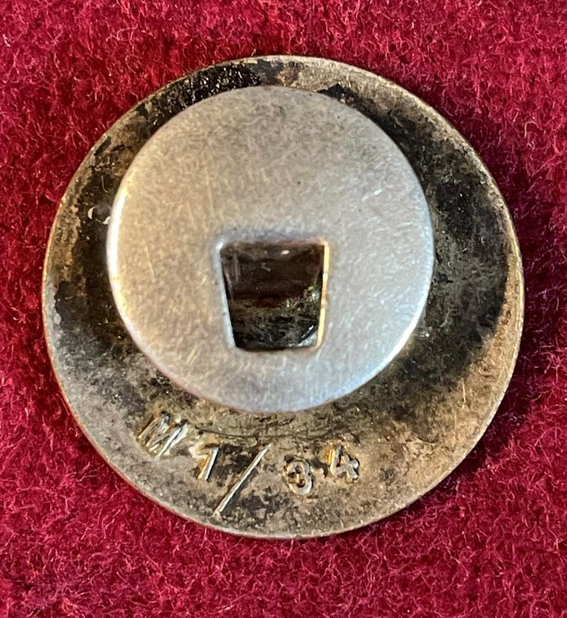 3rd Reich NSDAP Knopfloch Parteiabzeichen Karl Wurster — image 2
