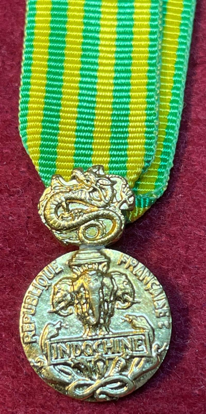 France Médaille Réduction Commémorative de la Campagne d'Indochine — image 3