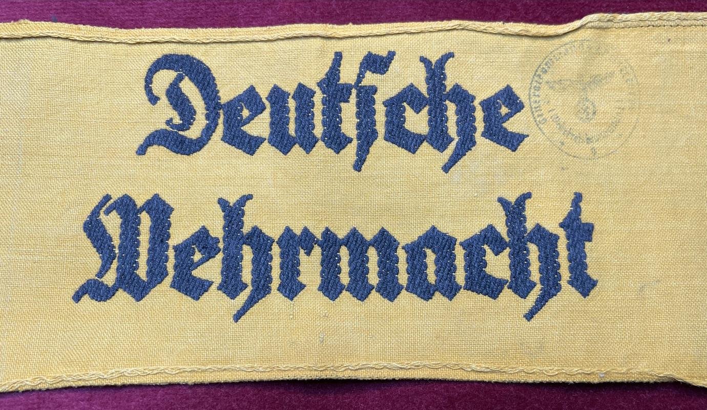 3rd Reich Deutsche Wehrmacht Ärmelbinde — image 3