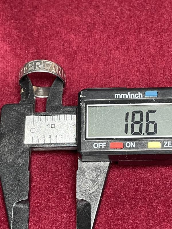 Kaiserreich Patriotischer Vaterlandsdank 1914 ring — image 5