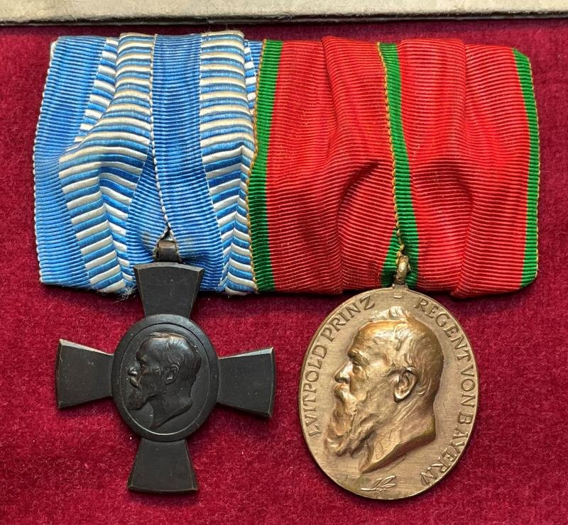 Bayerischer ordensspange 2. medaillen + ordenbanden — image 2