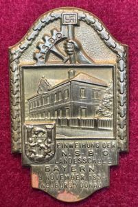 3rd Reich NSBO Einweihung Landesschule Bayern